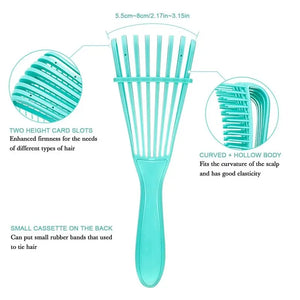 Detangling Hair Brush Scalp Massage Comb for Curly Hair Women Men Salon Use