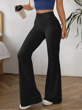 Load image into Gallery viewer, Women's Stylish Minimalist Flare Pants High Waisted Tummy Control Four Season Flare Leggings Elegant Casual Activewear Trousers