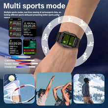 Load image into Gallery viewer, LAXASFIT New Men's Smart Watch LED Flashlight Outdoor Sports Smart Watch Wristwatch Health Monitoring Smart Watch