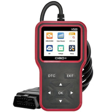 Load image into Gallery viewer, Car OBD2 Scanner Diagnostic Tool Code Reader, Car Voltage Tester Engine Fault Code Scanner, Charging Tester Diagnostic Tool V500