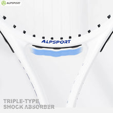 Load image into Gallery viewer, ALPSPORT Carbon Fiber Tennis Racket T800 18K-Professional Grade with Bag&amp;Strap Lightweight Training Racquet for Adults Men&amp;Women