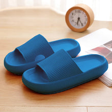 Load image into Gallery viewer, Women Thick Platform Cloud Slippers Indoor Home Eva Soft Sole Pillow Slides Sandals Woman 2025 Summer Non Slip Beach Flip Flops
