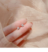 Load image into Gallery viewer, New Heart Stud Earrings for Women Hypoallergenic Daily Wear Minimalist Cute Star Silver Color Ear Girls Pierc Jewelry Gifts