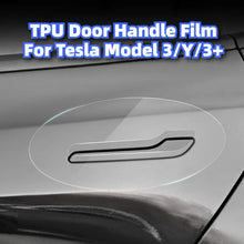 Load image into Gallery viewer, For Tesla Model 3 Y Juniper 2021-2025 Door Handle Scratch Protector-Inverted Door Handle Paint Protective TPU Film Car Clothing