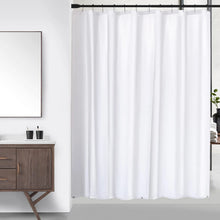 Load image into Gallery viewer, Clear Shower Curtain PEVA Transparent Bathroom Liner Waterproof 180x200CM Bath Curtains Bathroom Mould Proof Curtains with Hooks