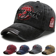 Load image into Gallery viewer, New Distressed Cotton Washed Baseball Cap Korean Outdoor Sunscreen Hat Casual And Versatile Street Spring And Autumn Sunhat