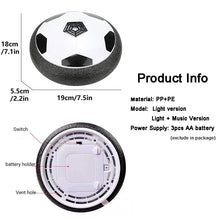 Load image into Gallery viewer, Hover Soccer Ball! LED Lights, Music, Indoor/Outdoor