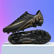 Load image into Gallery viewer, New Men Soccer Shoes Ultralight Football Boots Cleats Hot Sale Long Spikes Breathable Indoor Sneakers Training Drop Shipping