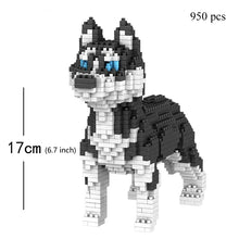 Load image into Gallery viewer, KNEW BUILT Dachshund Dog Model Mini Building Block Toy Set 9 Style for Pet Enthusiasts Teddy Hughes Corgi Collie Pet Style Brick