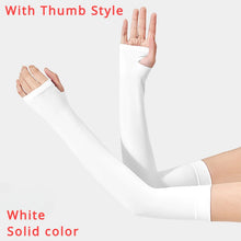 Load image into Gallery viewer, Ice Cooling Sports Arm Sleeves UV Protection for Cycling Running Basketball Summer