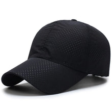 Load image into Gallery viewer, COKK Summer Baseball Cap Quick Drying Outdoor Sports Cap Travel Leisure Sun Hat Women Men Unisex Sunshade Breathable Casual Bone