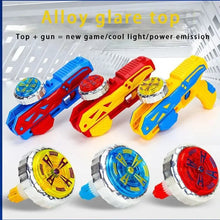 Load image into Gallery viewer, Luminous Rotating Gyro Gun - Outdoor Battle Toy for Boys, Kids, Parents &amp; Children Play