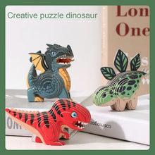 Load image into Gallery viewer, Dinosaur 3D Paper Puzzle DIY Educational Toy for Kids