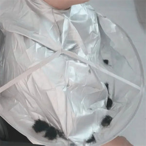 DIY Hairdressing Umbrella Cloak - Protective Apron for Shaving & Cleaning
