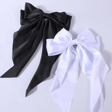 Load image into Gallery viewer, Elegant Satin Bow Hair Clip - Fashion Hairpins for Girls, Women&#39;s Accessories