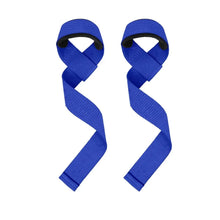 Load image into Gallery viewer, 2PCS Weightlifting Straps Anti-Slip Silicone Lifting Wrist Straps Strength Training Deadlifts Crossfit Hand Grips Wrist Support