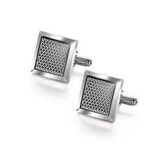 Load image into Gallery viewer, Men&#39;s Copper Cufflinks &amp; Tie Clip Set - Luxury Wedding Gifts, Round/Square Design