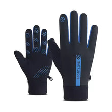 Load image into Gallery viewer, Womens Autumn and Winter Sports Warm Gloves Waterproof and Anti Slip Cycling Gloves Wind and Cold Resistant Outdoor Activity Glo