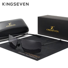 Load image into Gallery viewer, KINGSEVEN Square Frame Sunglasses for Men - Classic Unisex Driving Sun Glasses Gafas