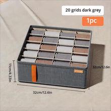 Load image into Gallery viewer, Dark Grey Storage Box! Underwear, Socks, Drawers