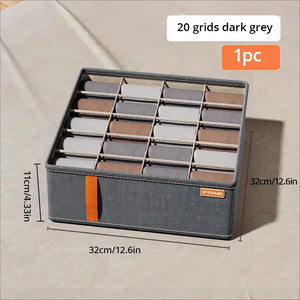 Dark Grey Storage Box! Underwear, Socks, Drawers