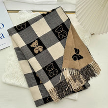 Load image into Gallery viewer, Luxury Winter Cashmere Scarf Women New Design Warm Pashmina Long Tassel Scarves Female Print Shawl Thick Foulard Bufanda