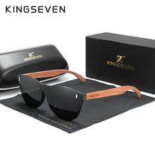 Load image into Gallery viewer, Kingseven Wooden Sunglasses Polarized Fashion Men Women Handmade Elegant Wood