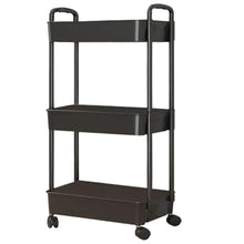 Load image into Gallery viewer, Multi-Storey Mobile Storage Rack Trolley with Wheels - Home Organizer