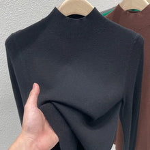 Load image into Gallery viewer, AOSSVIAO Women Autumn Winter 2025 Fashion Turtleneck Jumpers Female Slim Fit Sweater Ladies Solid Color Knitted Soft Pullovers