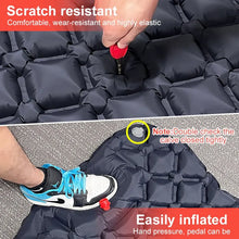 Load image into Gallery viewer, Outdoor Camping Inflatable Mattress with Pillows – Ultralight Air Sleeping Pad