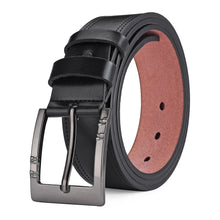 Load image into Gallery viewer, Genuine Leather For Men's High Quality Buckle Jeans Cowskin Casual Belts Business Cowboy Waistband Male Fashion Designer 2024New