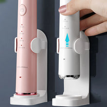 Load image into Gallery viewer, Adjustable Toothbrush Holder Electric Toothbrush Base Silicone Non-slip Wall Mount Brush Body Rack Adapt 99%