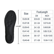 Load image into Gallery viewer, High Elasticity Latex Sport Insoles | Soft Shoe Pads with Arch Support &amp; Shock Absorption