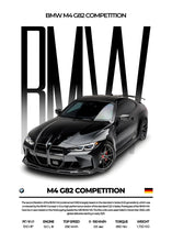 Load image into Gallery viewer, BMW Cars Competition Poster – Modern Canvas Wall Art