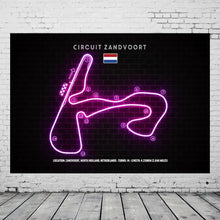 Load image into Gallery viewer, F1 Racing Track Posters - Baku and Miami Circuit Canvas Wall Art Home Decor
