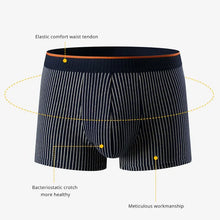 Load image into Gallery viewer, Men&#39;s Cotton Boxer Shorts - Antibacterial Summer Underwear, 4pcs Set