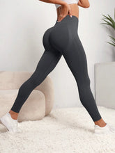 Load image into Gallery viewer, Women Seamless Hip Lifting Women Seamless Sports Leggings High Waist Fitness Leggings Push Up Yoga Leggings Gym Clothing Sports