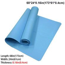 Load image into Gallery viewer, 4MM Thick EVA Yoga Mats Anti-slip Sport Fitness Mat Blanket for Exercise Yoga Pilate Gymnastics Mat Fitness Equipment Floor Work