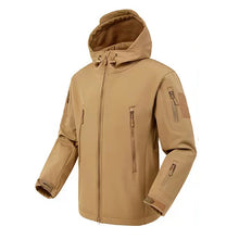 Load image into Gallery viewer, Men Softshell Fleece Jacket Windproof Outdoor Hiking Winter Coat