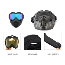 Load image into Gallery viewer, Windproof Motorcycle Goggles - HD UV Protection Glasses - Outdoor Riding Eyewear