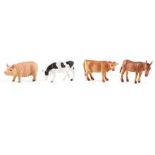 Load image into Gallery viewer, 12PCS Farm Animal Figurine Set – Mini Duck, Horse, Chicken, Cow Toys for Kids