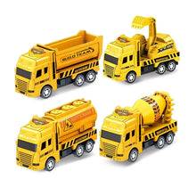 Load image into Gallery viewer, Warrior Car Set - 4 Educational Pull-Back Vehicles for Kids
