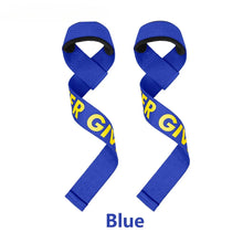 Load image into Gallery viewer, 2PCS Weightlifting Straps Anti-Slip Silicone Lifting Wrist Straps Strength Training Deadlifts Crossfit Hand Grips Wrist Support