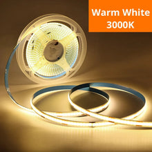 Load image into Gallery viewer, COB Lights LED Strip Touch Dimmer Flexible Diode Tape 5V USB Linear Indoor Lighting Lamp Room DIY TV Mirror Backlight Wall Decor