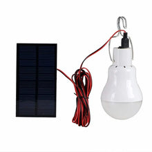 Load image into Gallery viewer, LED Solar Bulb Hook Light Outdoor Waterproof Camping Lamp Energy Saving Garden Path