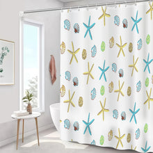 Load image into Gallery viewer, Clear Shower Curtain PEVA Transparent Bathroom Liner Waterproof 180x200CM Bath Curtains Bathroom Mould Proof Curtains with Hooks
