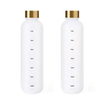 Load image into Gallery viewer, 1L Motivational Water Bottle | BPA-Free, Leakproof, Frosted Plastic for Sports &amp; Travel