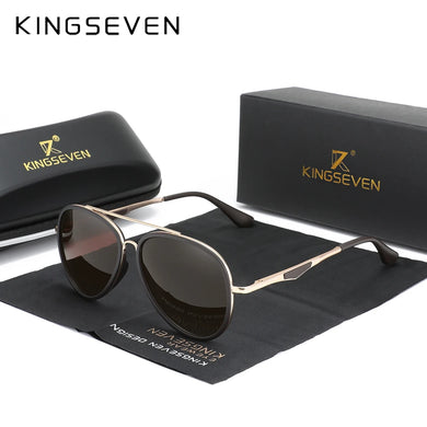 KingSeven Pilot Polarized Sunglasses UV Blocking Men's Driving Glasses