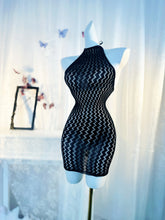 Load image into Gallery viewer, Women Sexy Fishnet Cover Up Without Bikini Hollow Out Bodycon Dress See Through Beachwear Summer Women's Swimwear DS490