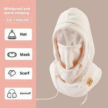 Load image into Gallery viewer, Winter Warm Hat with Mask and Neck Warmer 3-in-1 Windproof Balaclava forMen and Women Masked hat Cycling Cold Weather Protection